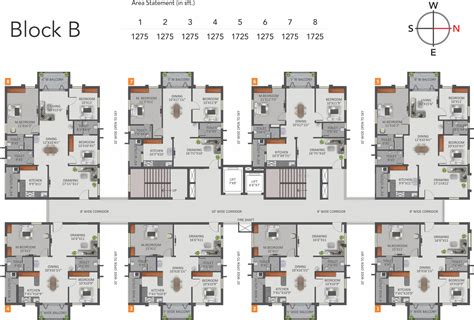 樓宇平面圖|樓宇樣本平面圖 Typical Floor Plan